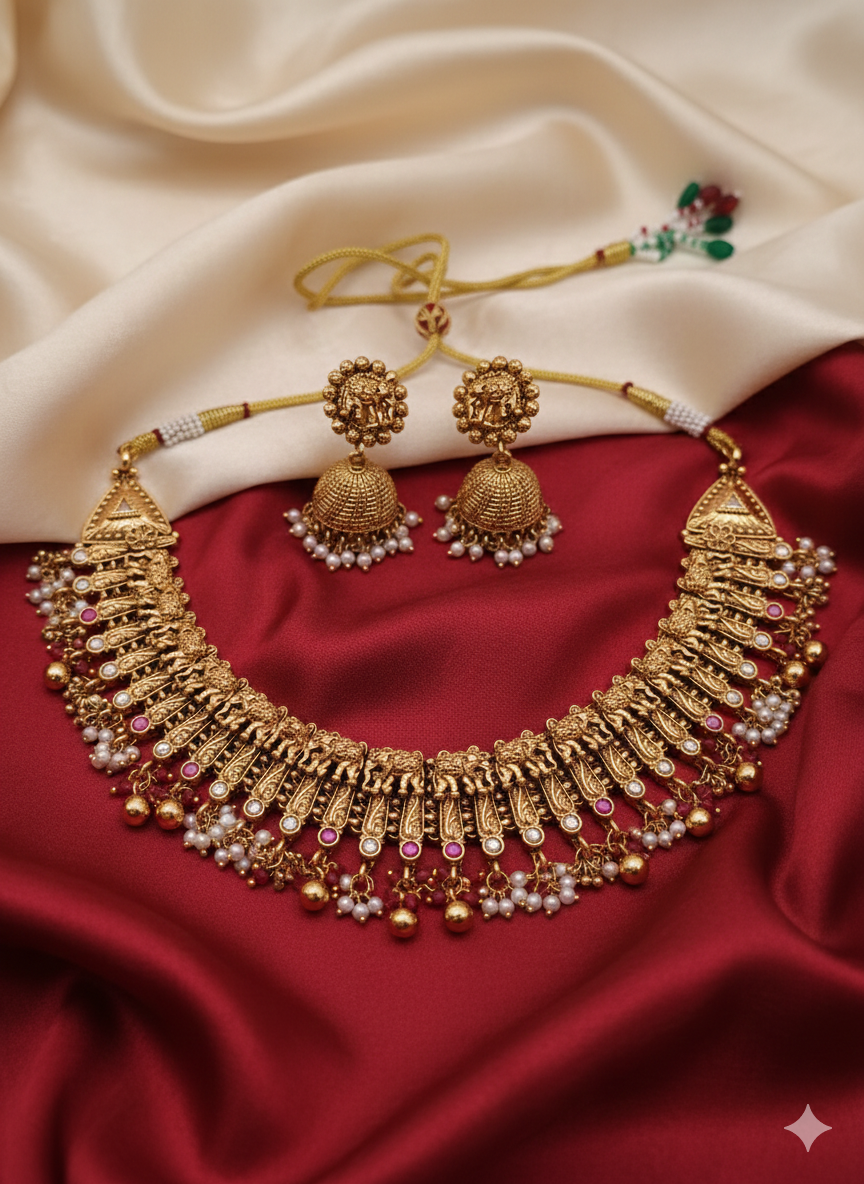 Temple Jewellery- Brass - Elephant Shape