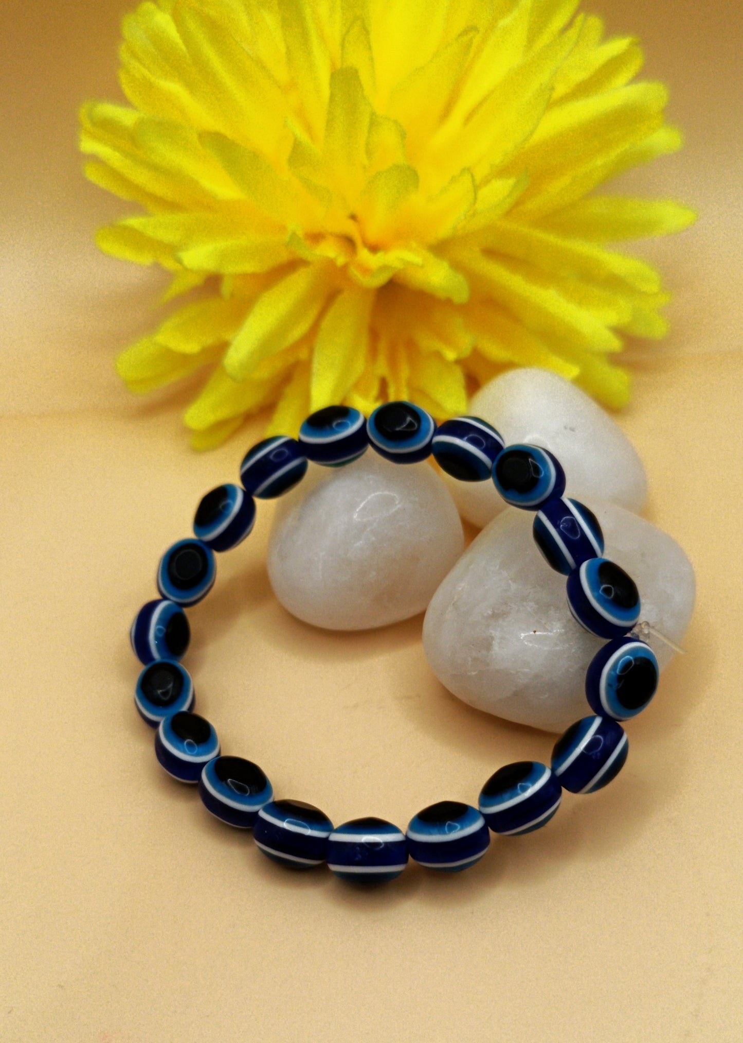 Blue Beads Bracelet