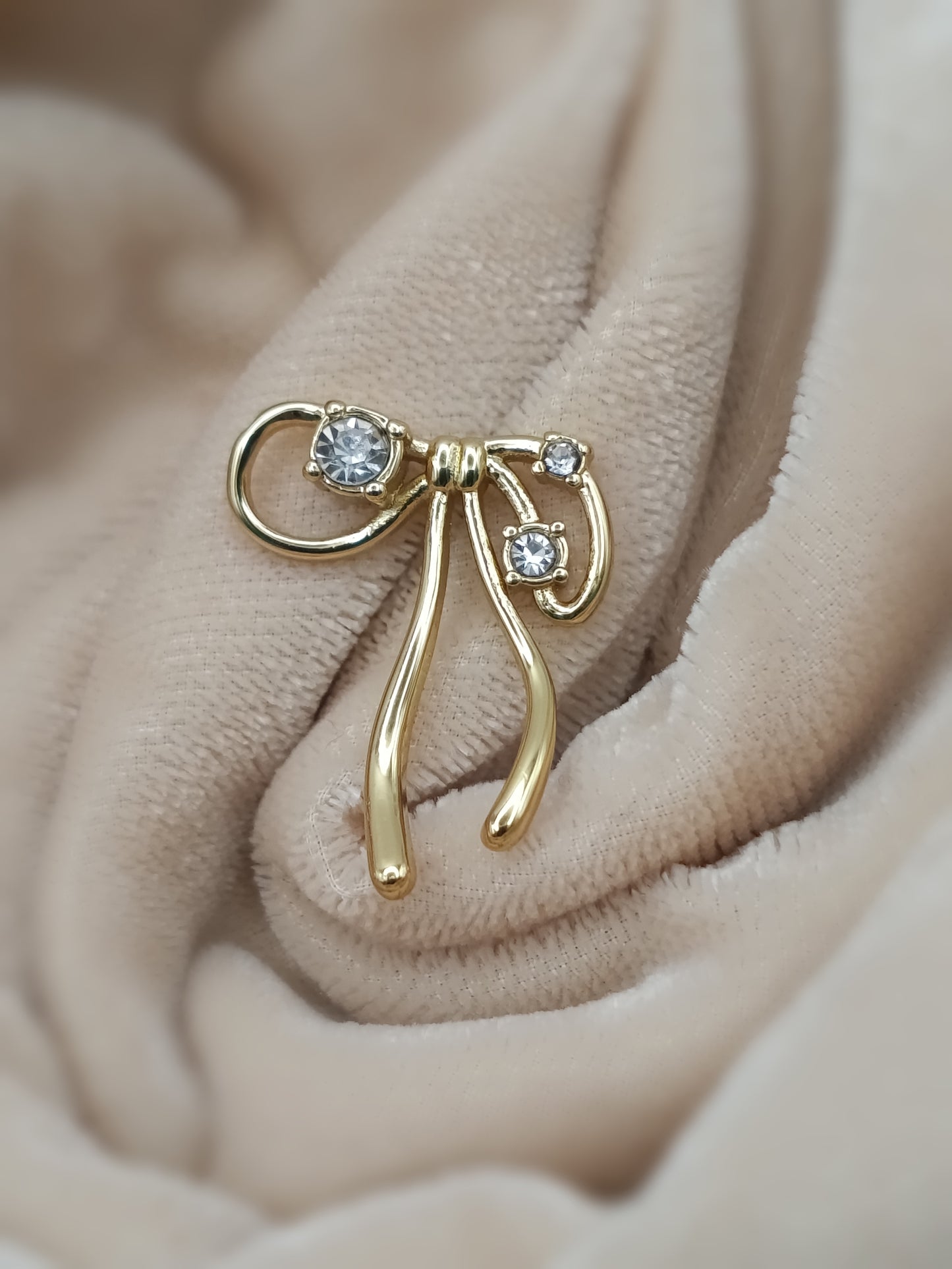 Gold-Plated Vow Knot Earrings