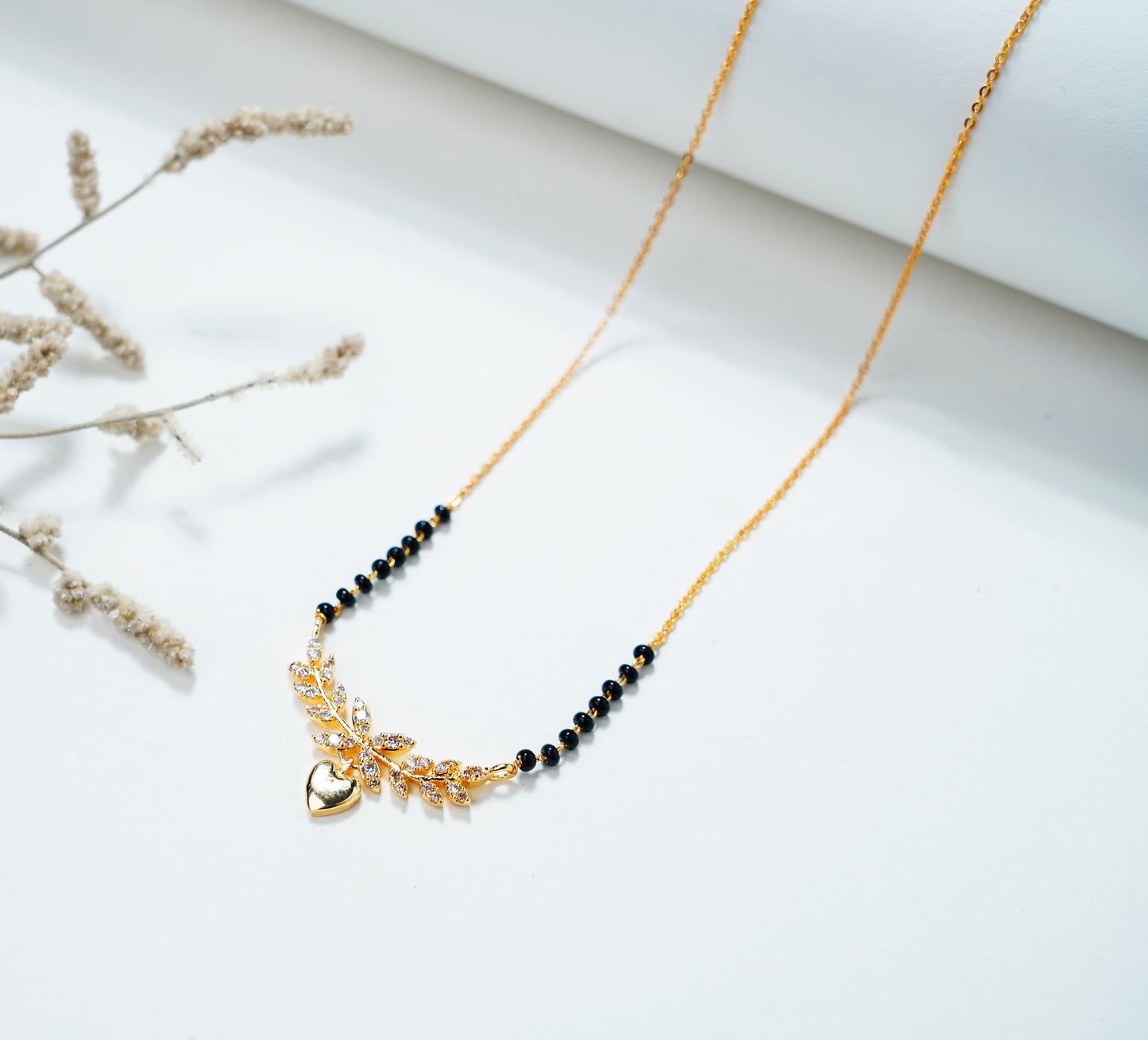 Gold Plated_Heart Shape Mangalsutra