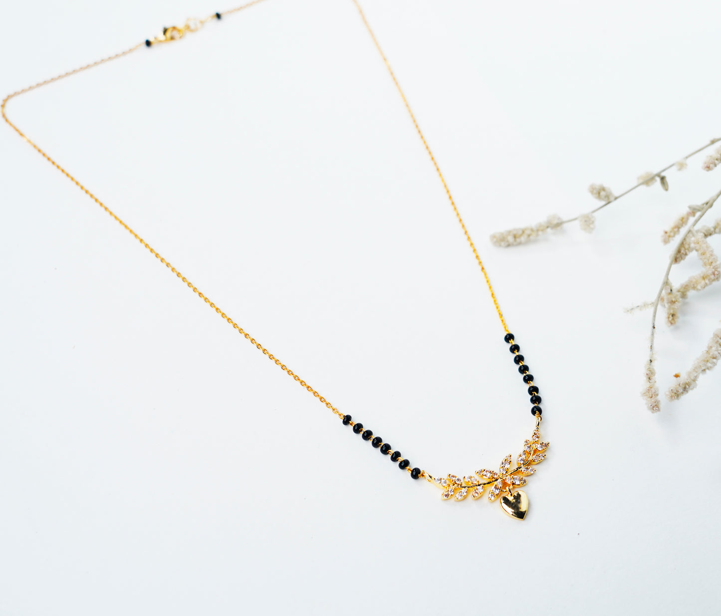 Gold Plated_Heart Shape Mangalsutra