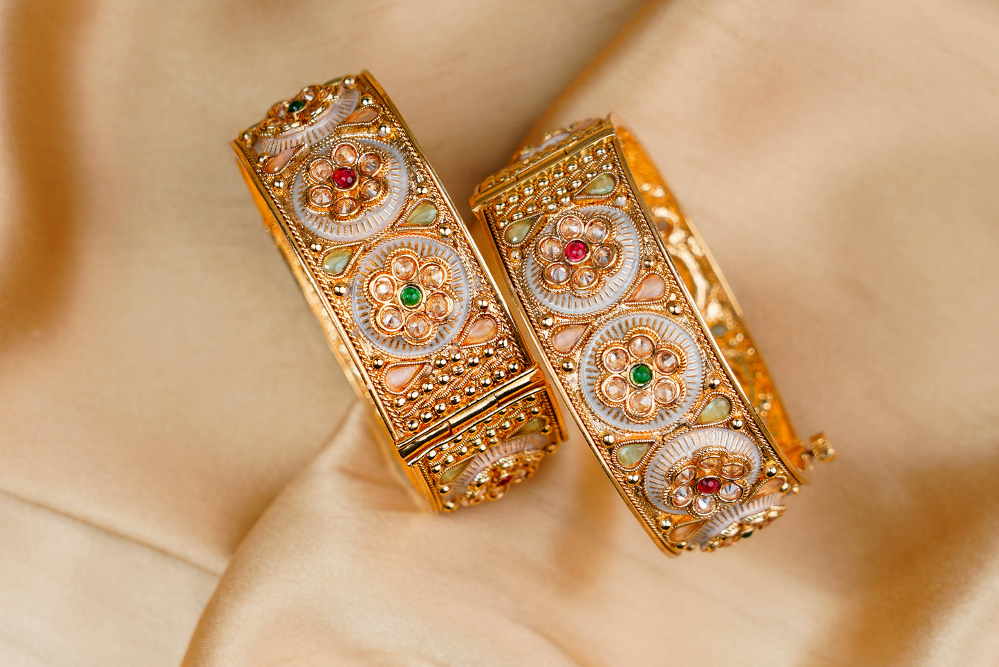 Gold Plated_Heritage Style Adjustable Kada