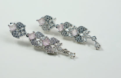 American Diamond_Bird Shape Necklace Set