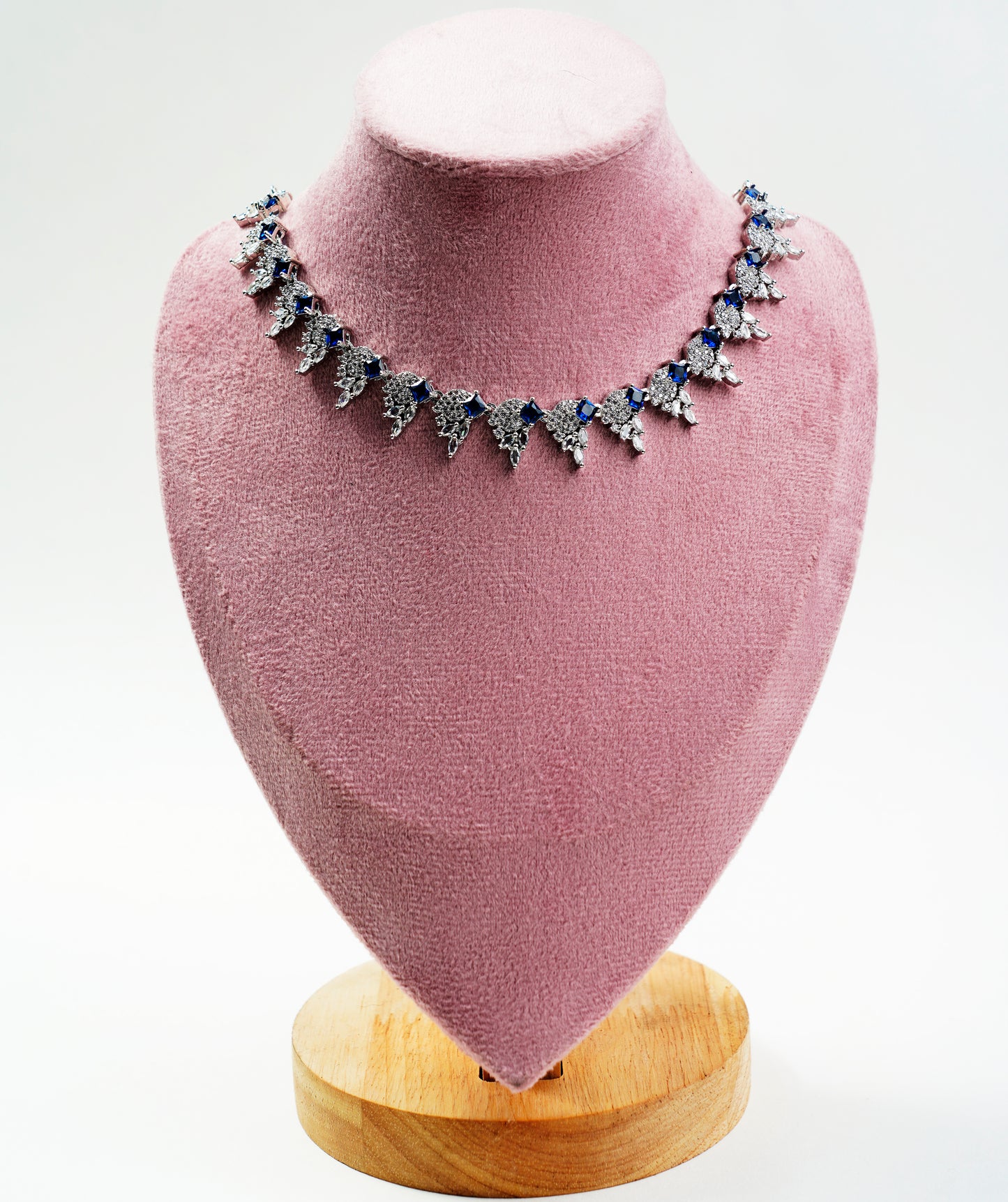 American Diamond_Bird Shape Necklace Set