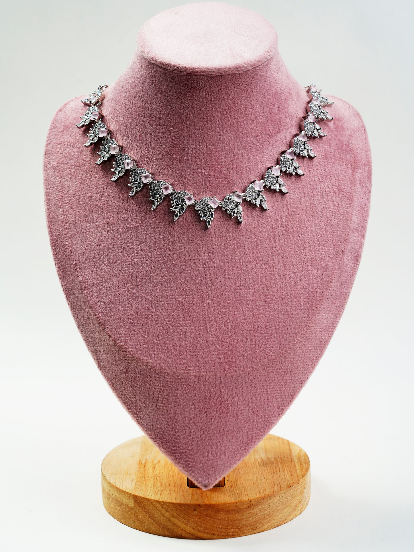 American Diamond_Bird Shape Necklace Set