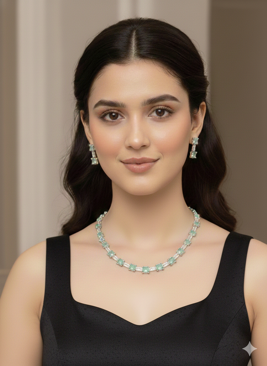 American Diamond- Square Cut Shaped