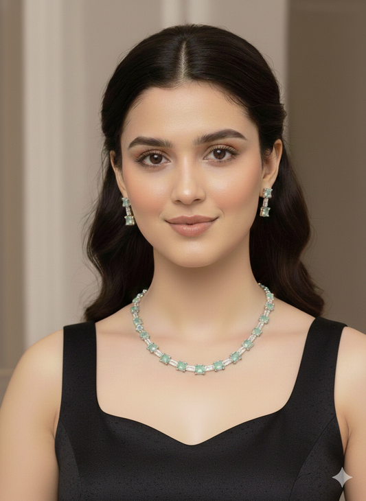 American Diamond- Square Cut Shaped