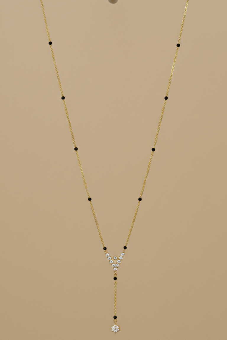 Drop Shape_Gold Plated Mangalsutra