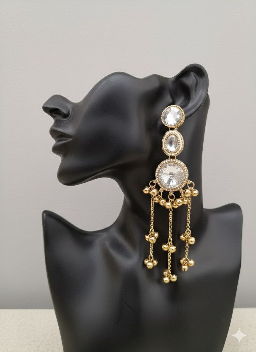 Round Shape_Kashmiri Jhumka Earrings