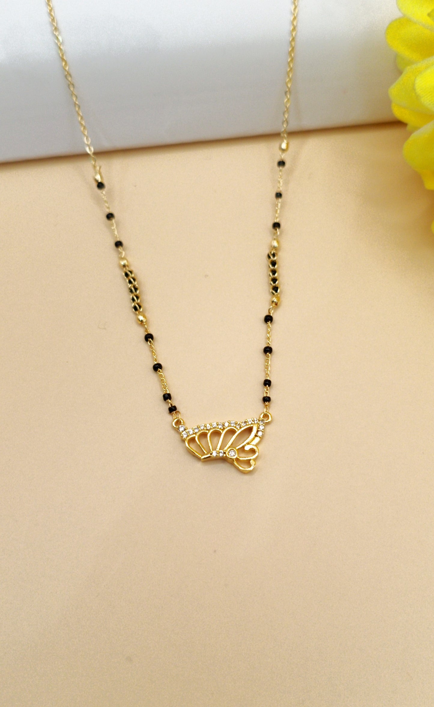 Butterfly shape_Gold Plated Mangalsutra