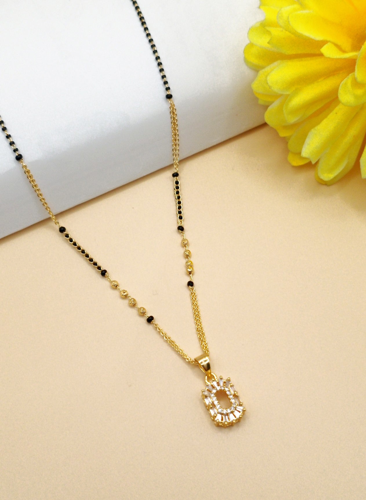Pendent Shape_Gold Plated Mangalsutra