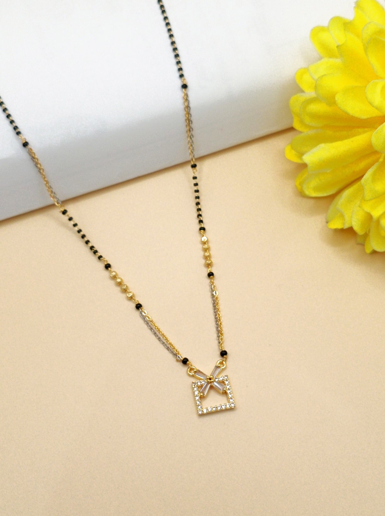 Frame Shape_Gold Plated Mangalsutra