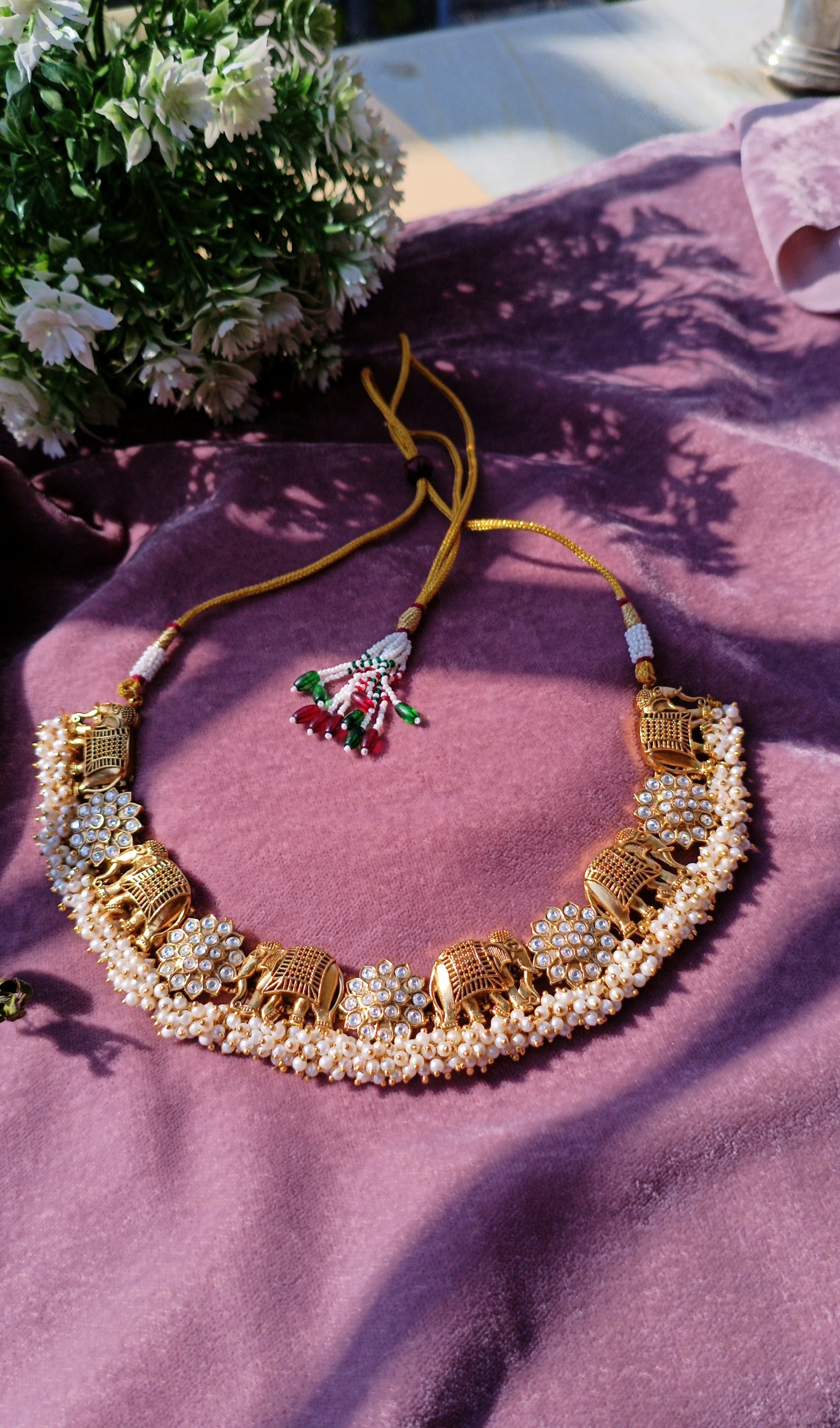 Gold Plated_Traditional Temple Jewellery Set