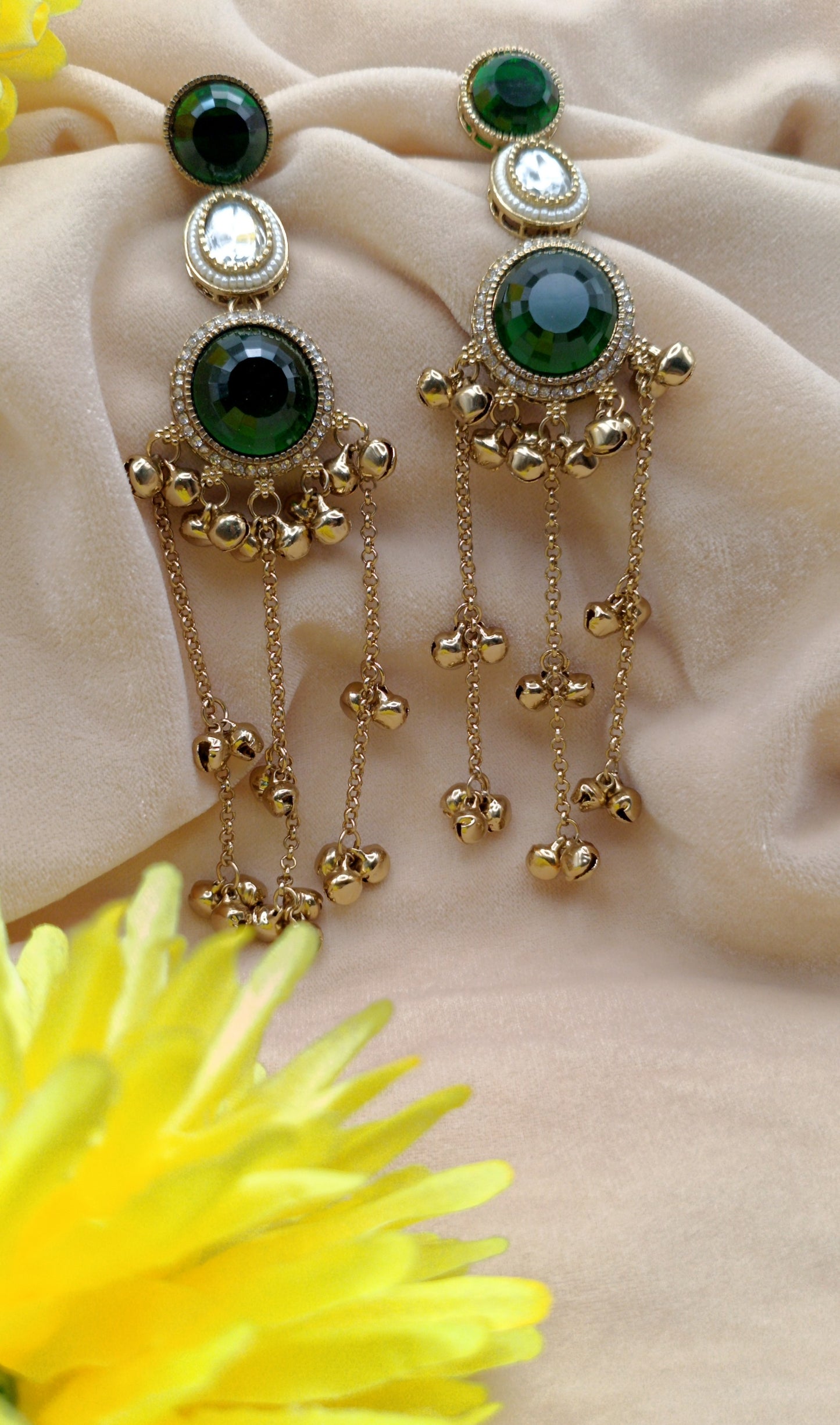 Round Shape_Kashmiri Jhumka Earrings