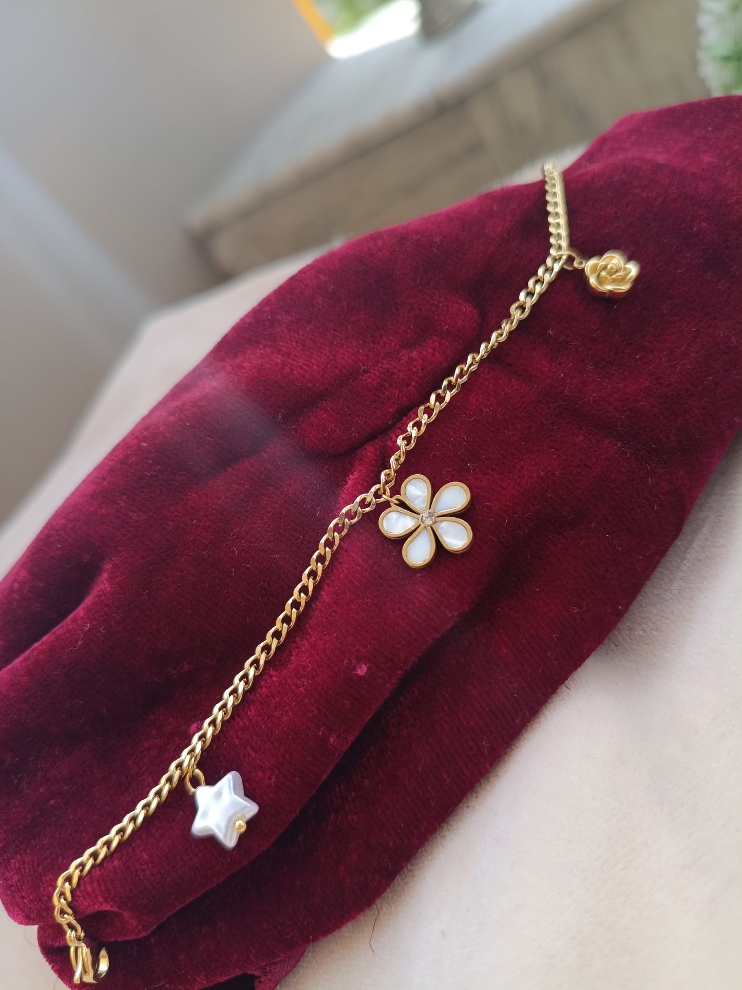 Gold Plated_Enamel Bracelet