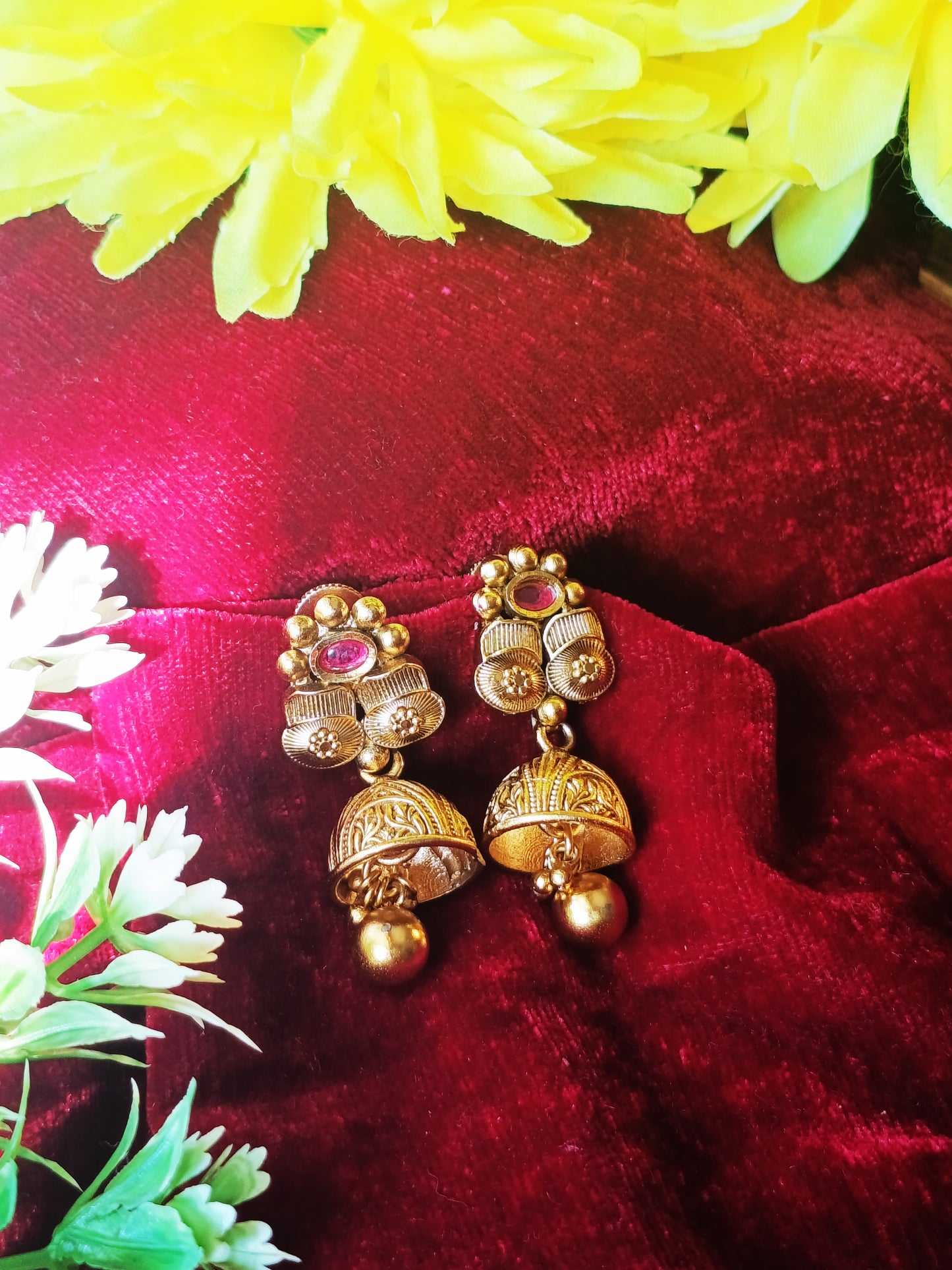 Traditional Gold-Plated Antique Coin Necklace Set