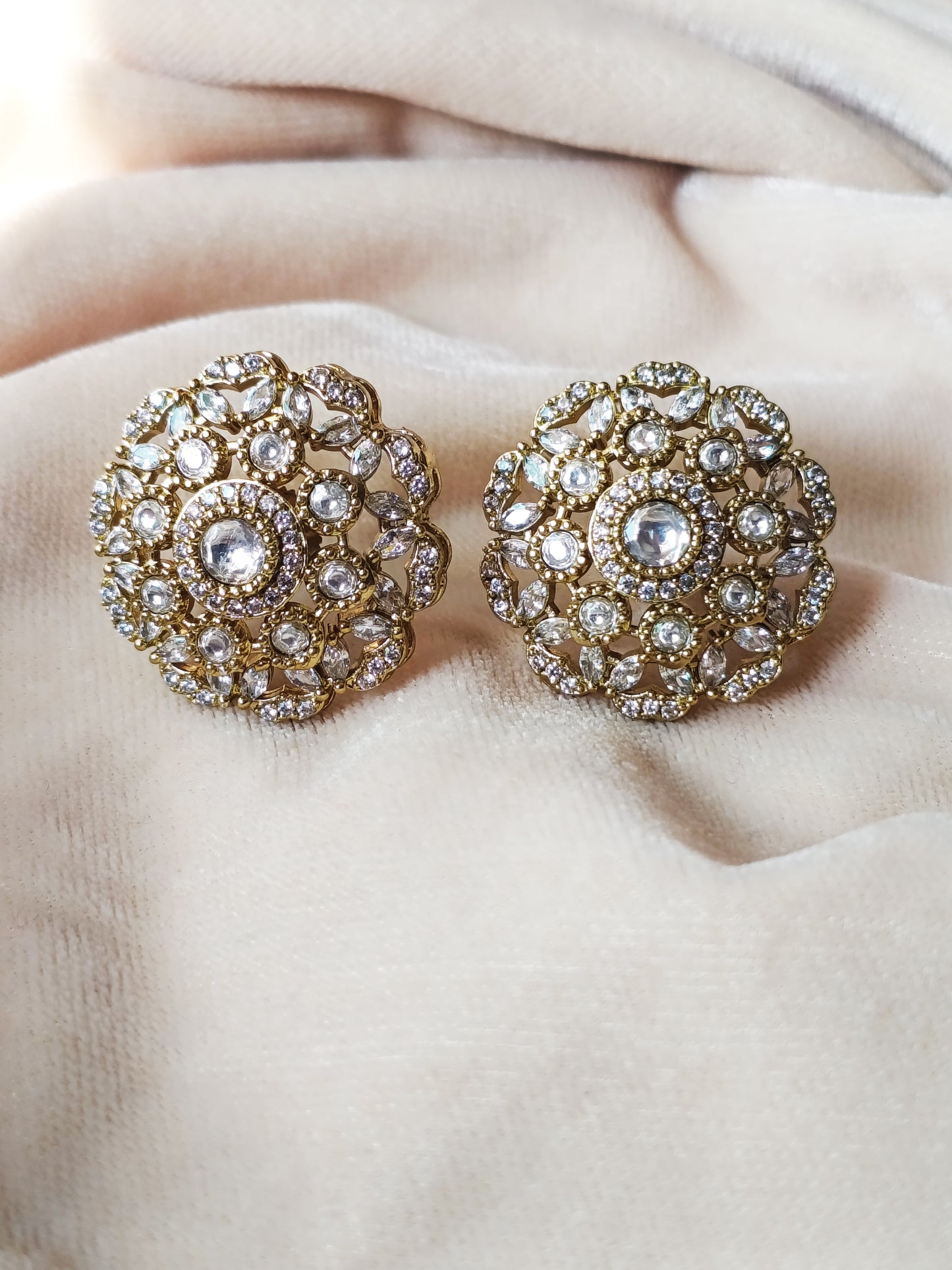 Victorian Moissanite Diamond Necklace Set