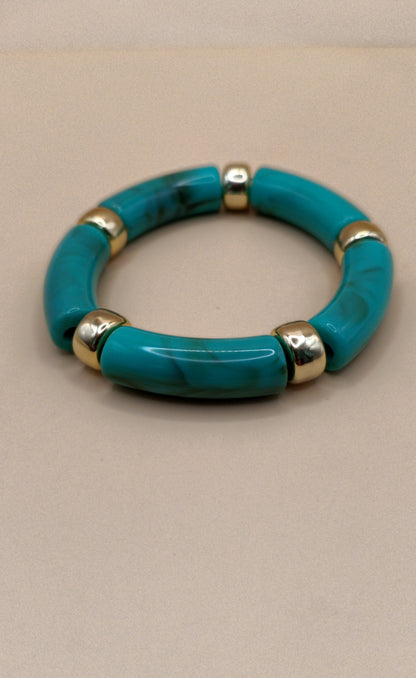 Chunk Pop Stretch Statement Bracelet