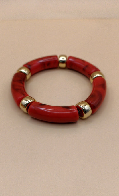 Chunk Pop Stretch Statement Bracelet