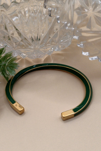 Anti Tarnish_Turquoise Bangle Bracelet