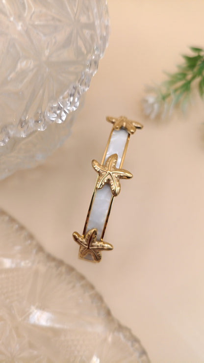 Anti Tarnish_Sea Star Gold Bracelet