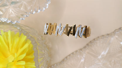 Anti Tarnish_Diamond Studded Bracelet