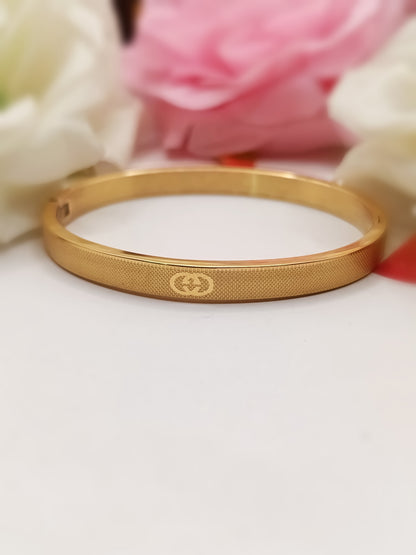 Anti Tarnish_Gold-Plated Structural Bracelet