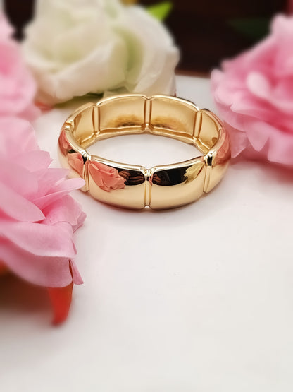 Anti Tarnish_Nordstrom Chunky Gold Plated Bracelet
