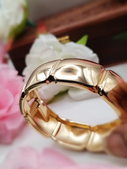 Anti Tarnish_Nordstrom Chunky Gold Plated Bracelet