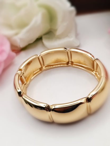 Anti Tarnish_Nordstrom Chunky Gold Plated Bracelet